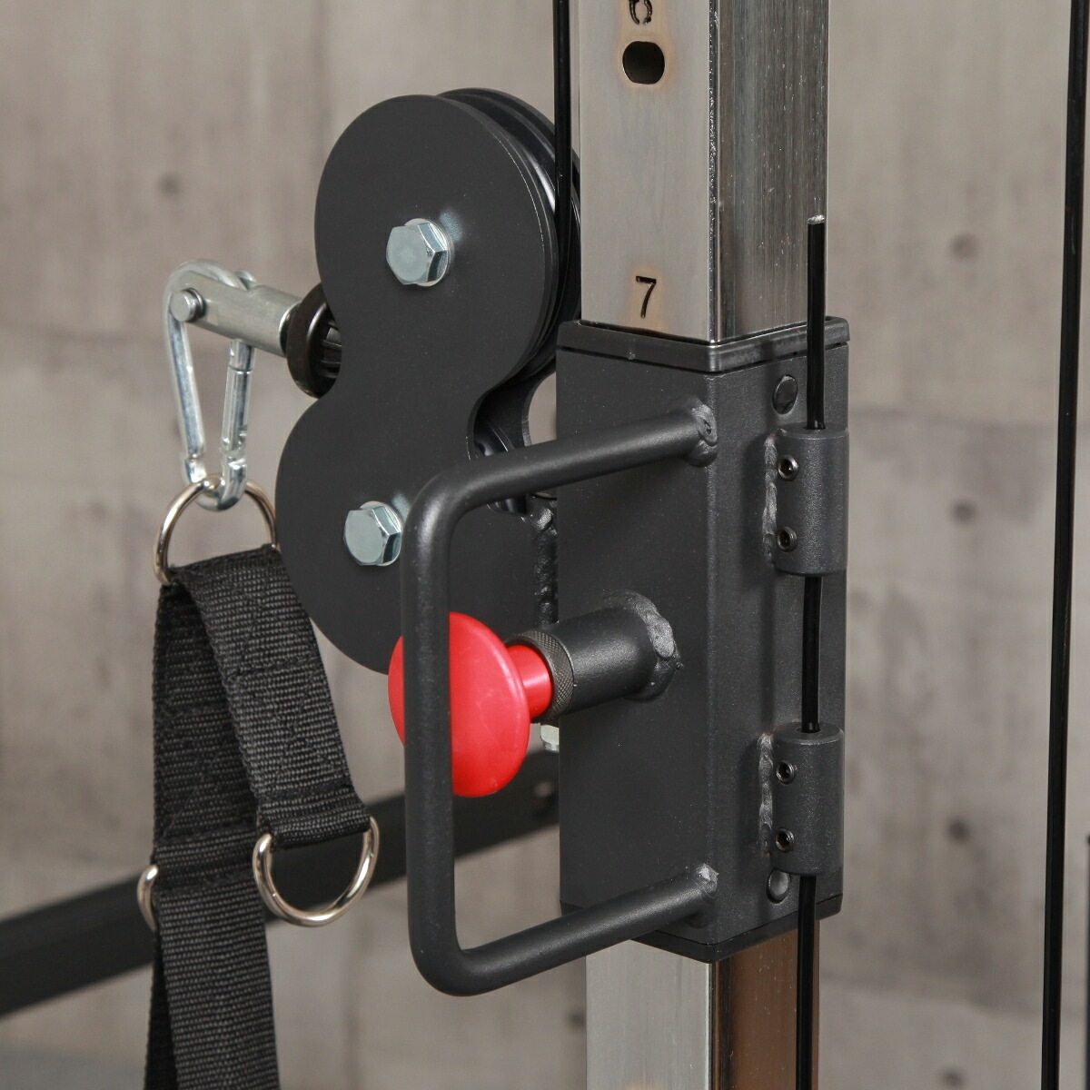 【大人気！待望のケーブルクロスアタッチメント】マルチパワーラック専用ケーブルクロスマシンアタッチメント/IROTEC（アイロテック）-7