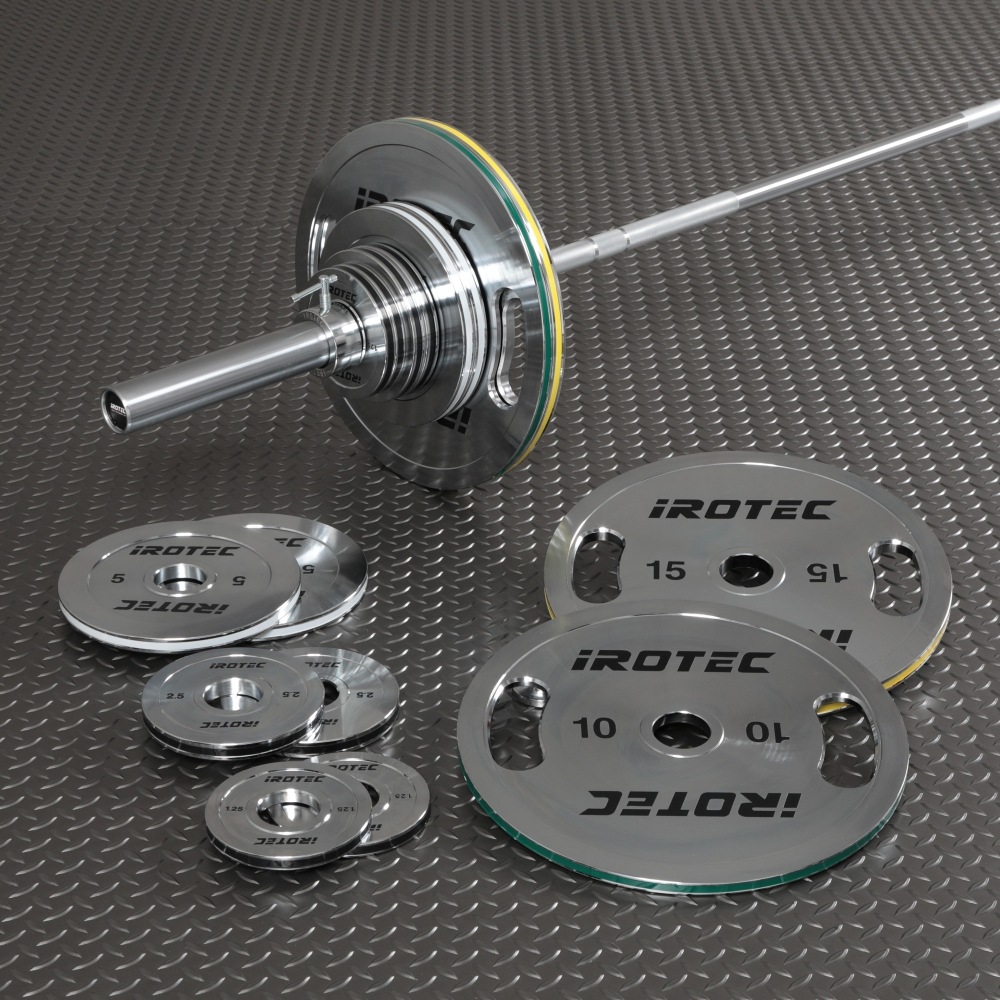 IROTEC（アイロテック）オリンピッククロームバーベル105KGセット-0