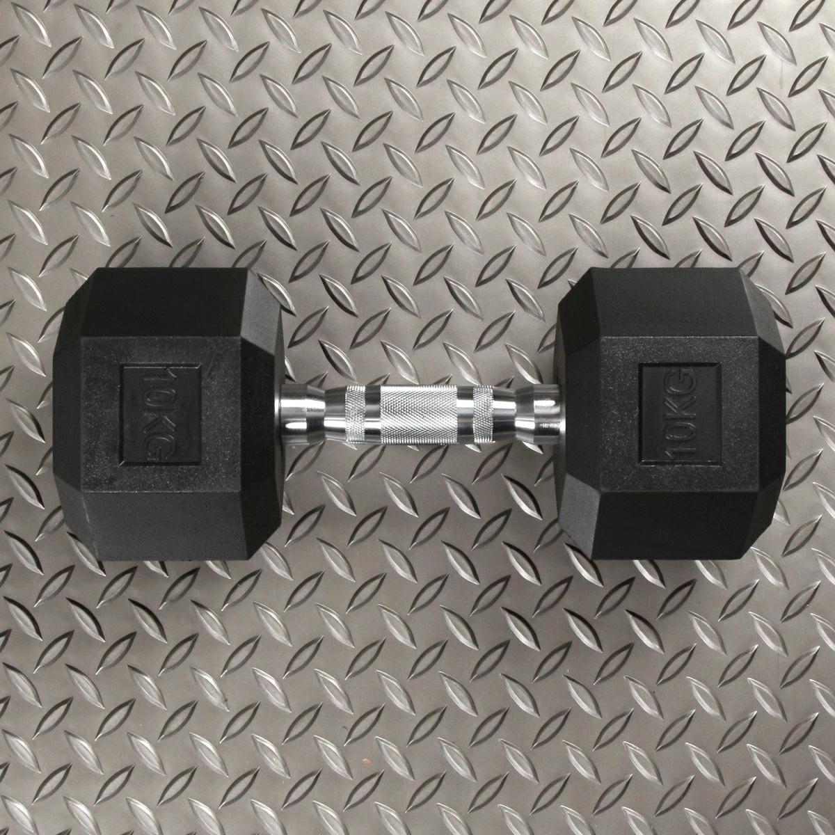 ラバーHEXダンベル10KG（1本）/POWER ARMOR（パワーアーマー）