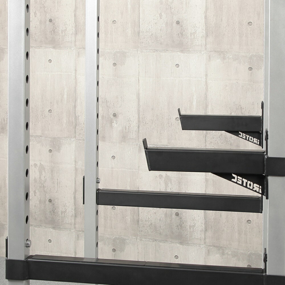 【PR455でも使用可能】パワーラック45V2専用ロングバーベルクラッチ/IROTEC（アイロテック）-0