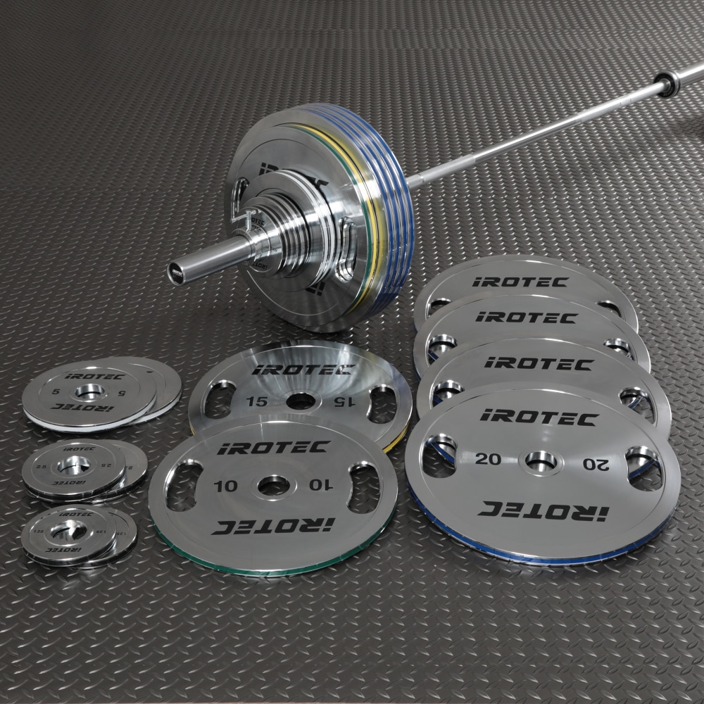 IROTEC（アイロテック）オリンピッククロームバーベル265KGセット-0