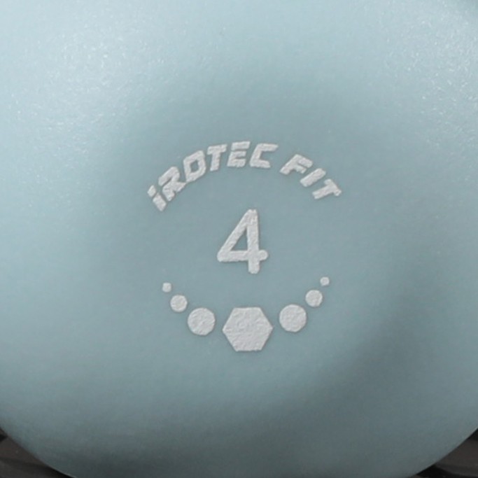 【2026年7月新発売】IROTEC FIT（アイロテック フィット）ネオプレーンケトルベル スモーキーブルー4KG-3