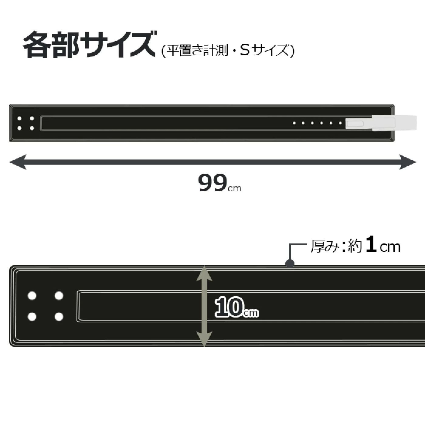 【更に製造遅延の為Mサイズ10月下旬頃入荷予定】レバーバックルベルト ブラック/IROTEC（アイロテック）-6
