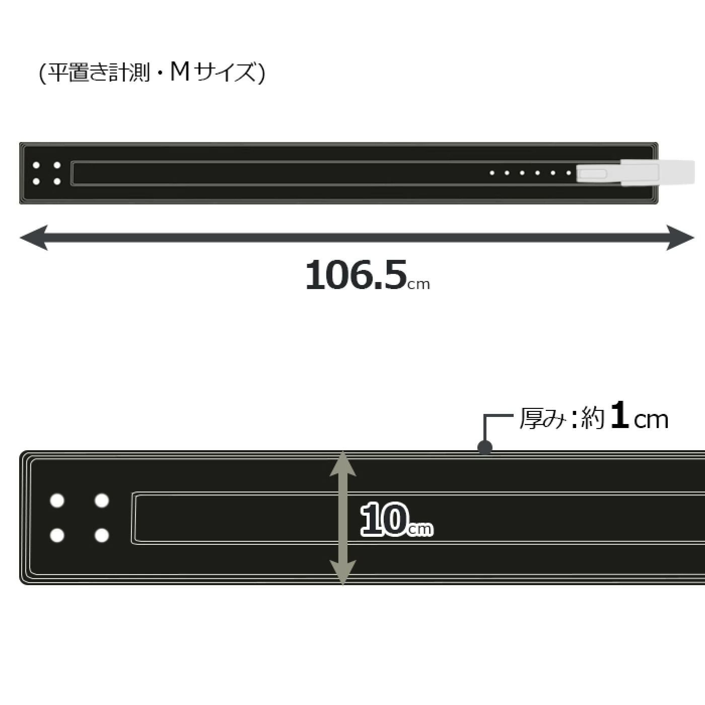 【更に製造遅延の為Mサイズ10月下旬頃入荷予定】レバーバックルベルト ブラック/IROTEC（アイロテック）-7