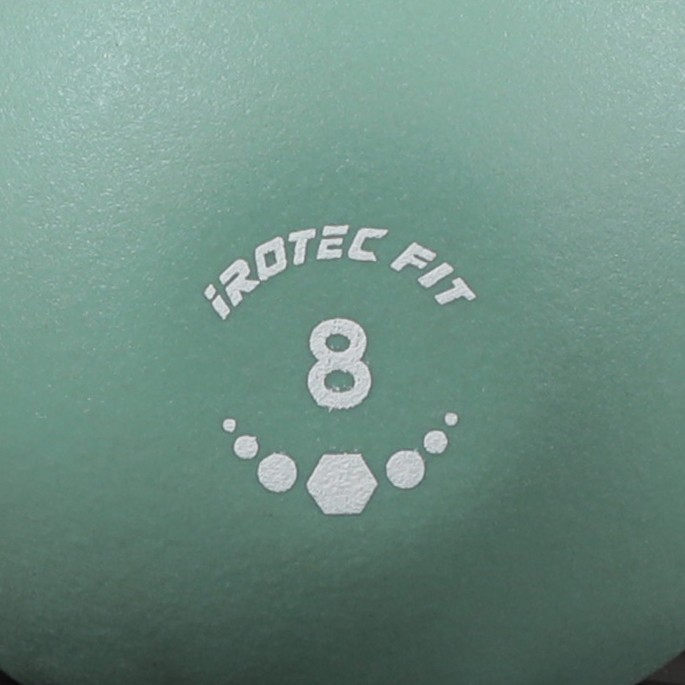 【2026年7月新発売】IROTEC FIT（アイロテック フィット）ネオプレーンケトルベル ピスタチオグリーン 8KG-3