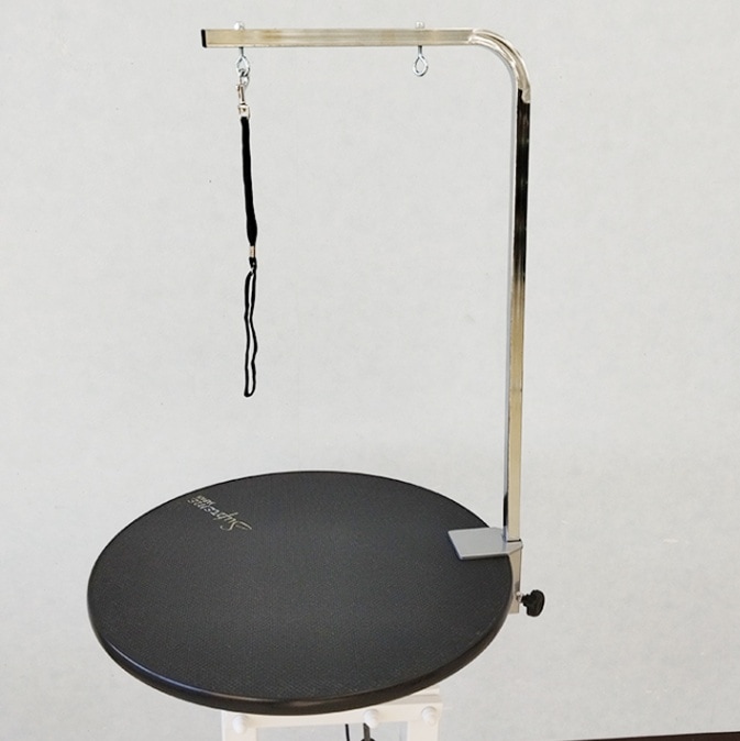 グルーミングテーブル用万力式アーム（角アーム棒・リード付