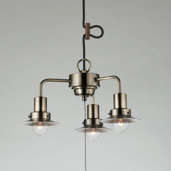 後藤照明<br>Monte Luceシリーズ<br />アルミP１Sロマン３灯用CP型<br />キリマンジャロ3灯glf3464