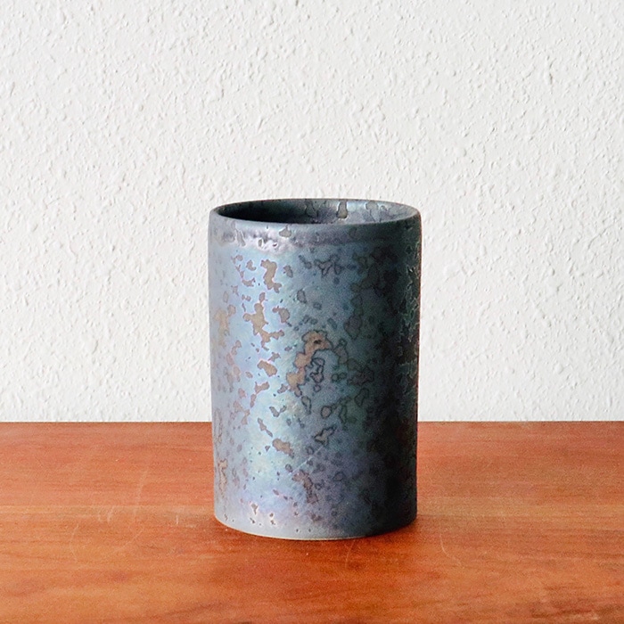 ONE KILN<br />CYLINDER コップ　L　灰釉