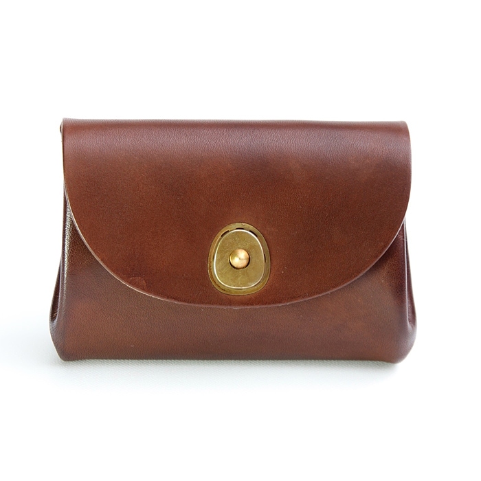leatheria vintage small wallet ブラウン