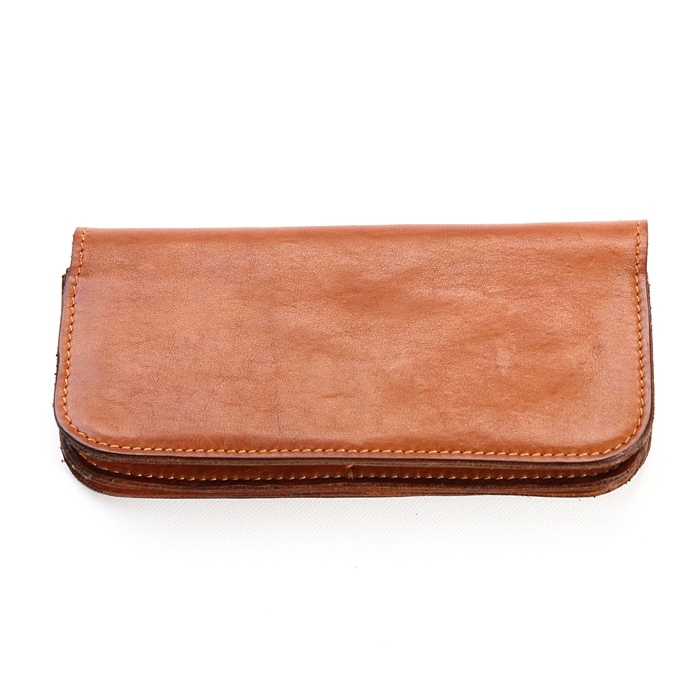 leatheria long wallet キャメル<br />長財布