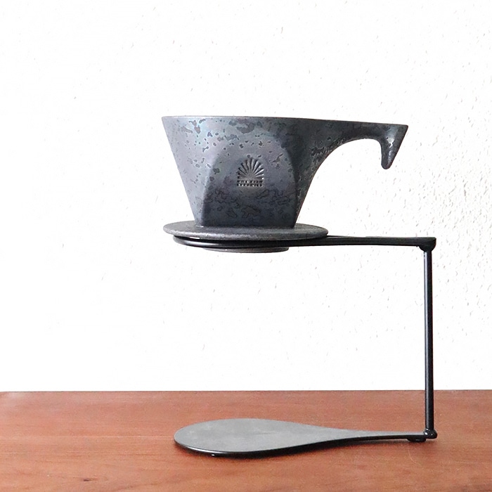 ONE KILN<br />コーヒードリッパーセット（台形）　灰釉