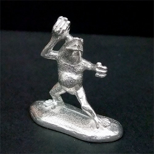 錫の香立て 鳥獣戯画 かえる 炭谷三郎商店 | すべての商品