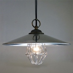 後藤照明　アルミP１L型ガード0237CP型付属球なし