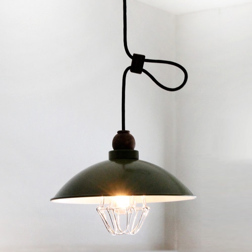 後藤照明 Verdeシリーズ ソレント アルミ拡散ガード緑塗装ペンダント付属球なし　 glf3343