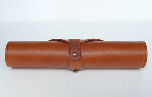 エムピウ　m+ ロトロスエード　コニャック m+（革製品） m+ペンケース ROTOLO Suede コニャック : surou