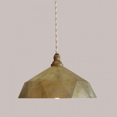 FUTAGAMI　真鍮のペンダントランプ　明星大