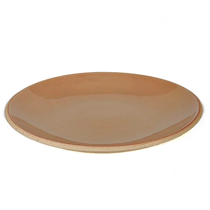 ONE KILN　CULTIVATE プレートL　OF（酸化焼成 CLEAR