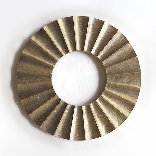 FUTAGAMI 真鍮の生活用品 鍋敷き　「太陽」