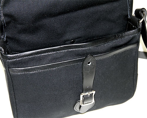 PLAIN キャンバスバッグ フィールドニューショルダーS ブラック