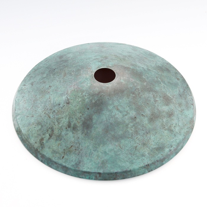 銅板シェードのペンダントライト<br />tone WIDE green <br />モメンタムファクトリーOrii