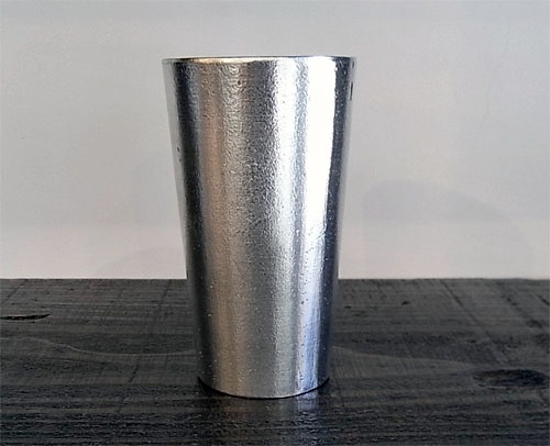 能作　錫のビアカップ