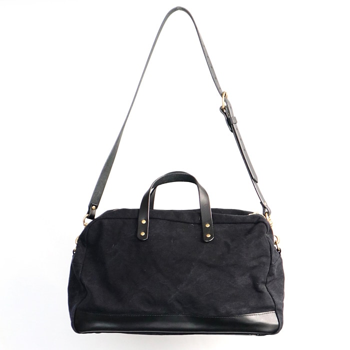 RHYTHMOS CANVAS SERIES Journey ボストンバッグ ブラック