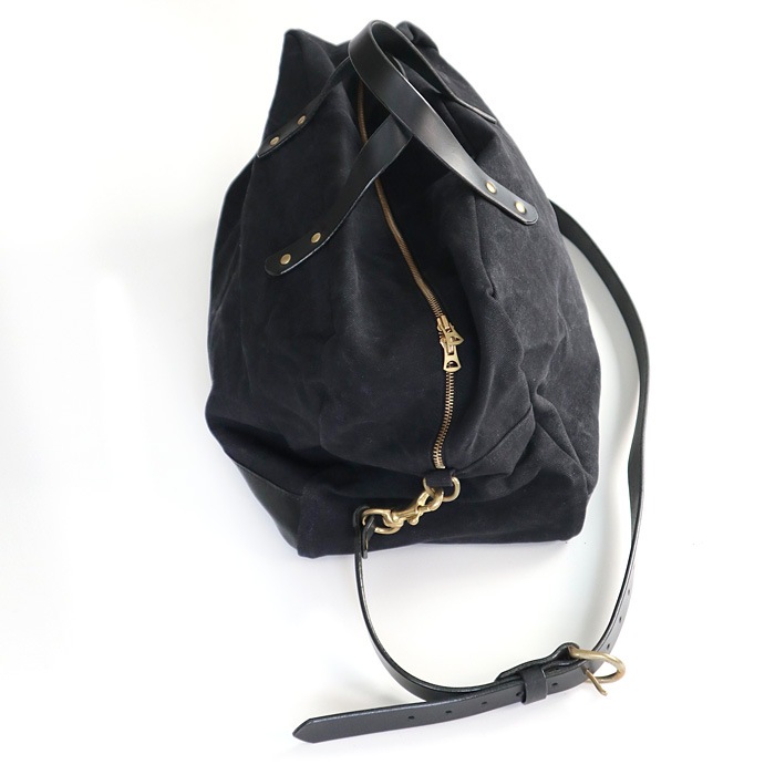 RHYTHMOS CANVAS SERIES Journey ボストンバッグ ブラック