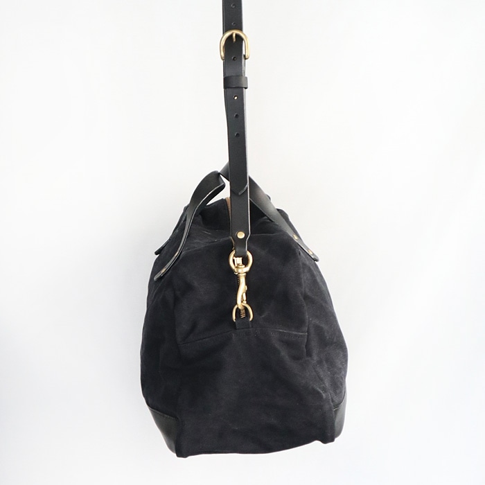 RHYTHMOS CANVAS SERIES Journey ボストンバッグ ブラック