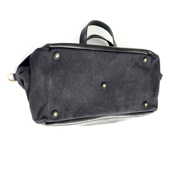 RHYTHMOS CANVAS SERIES Journey ボストンバッグ ブラック