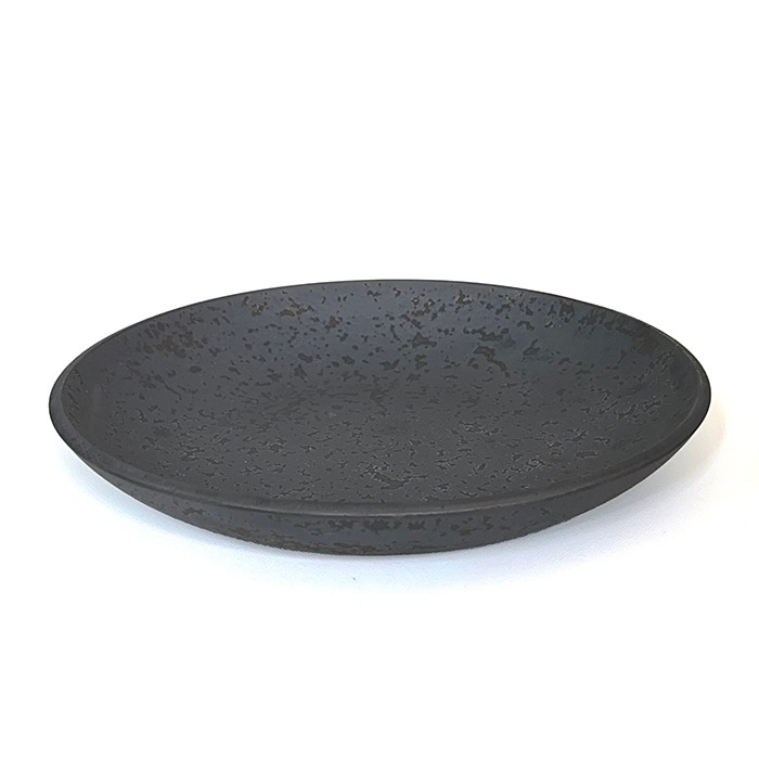 ONE KILN ラウンドプレートM 灰釉