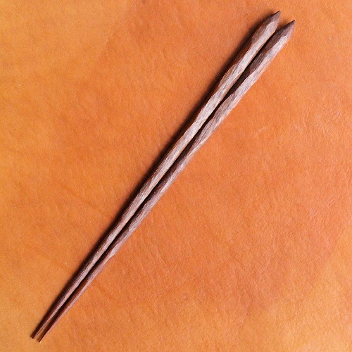 大黒屋 江戸木箸 手彫り箸 てつぼく