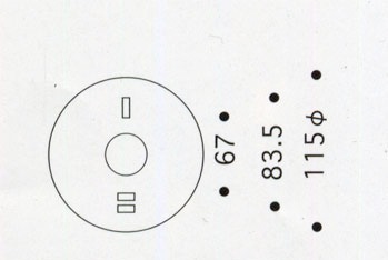 後藤照明 電柱型ブラケット鉄鉢(屋内用)付属球なし