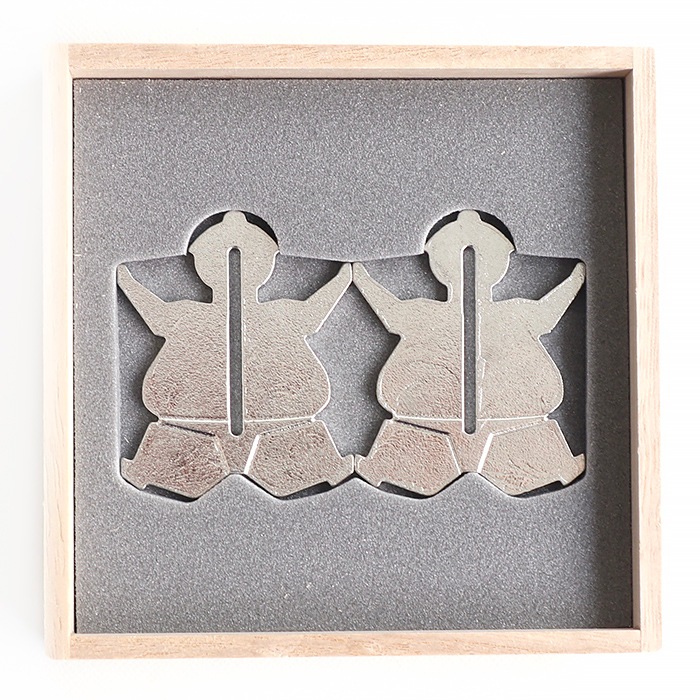 スモウレスラー 2個入り 能作 錫100%