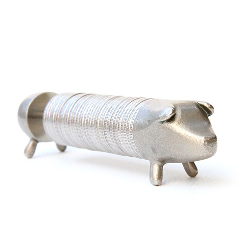 50円玉の貯金豚  ぎんとん  能作  白銅製