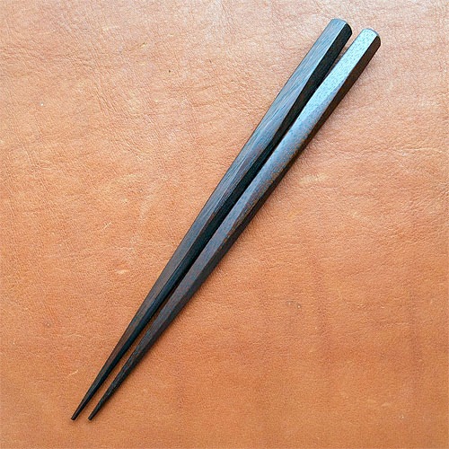 大黒屋 江戸木箸 ずんぐり箸 てつぼく