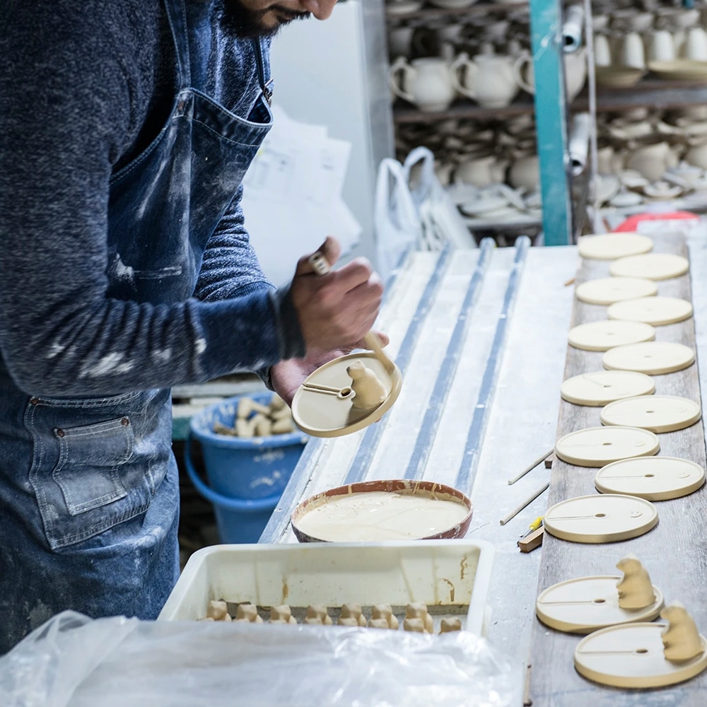 NECKTIE Tea Bag Holder “Shirokuma”(ティーバッグホルダー シロクマ)