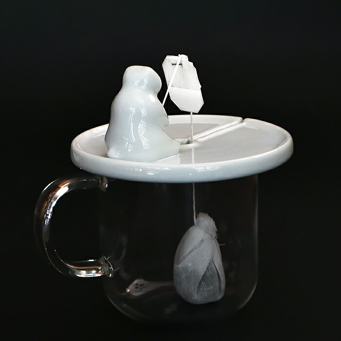 NECKTIE Tea Bag Holder “Shirokuma”(ティーバッグホルダー シロクマ)