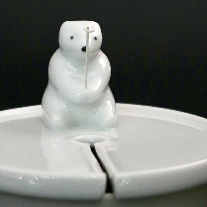 NECKTIE Tea Bag Holder “Shirokuma”(ティーバッグホルダー シロクマ)