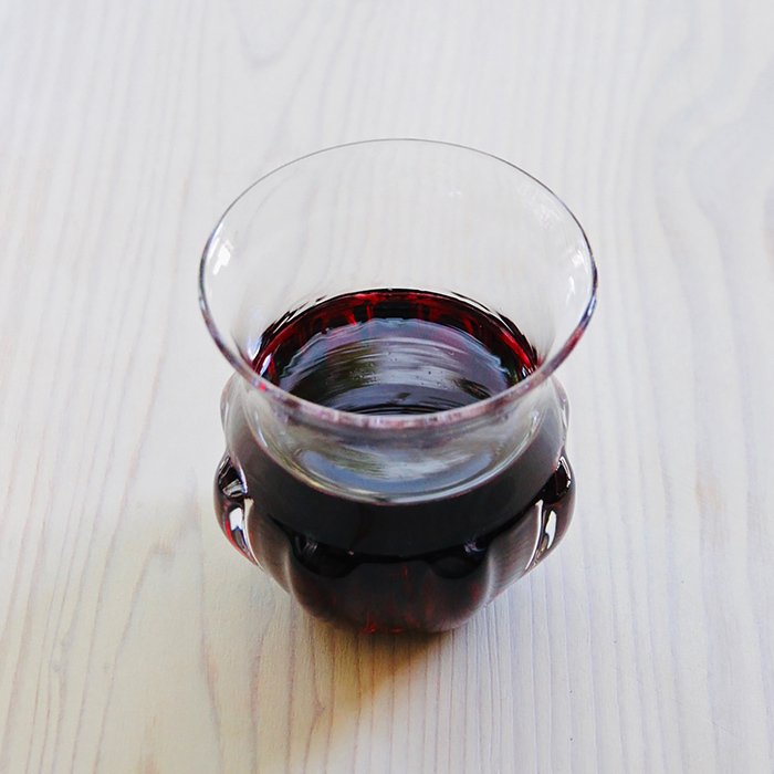 河上智美 レトロワイングラス クリア