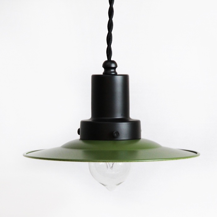 後藤照明<br>surou EDITION<br />ネジリコードアルミP1CP型ロマン55 グリーンXブラック<br />