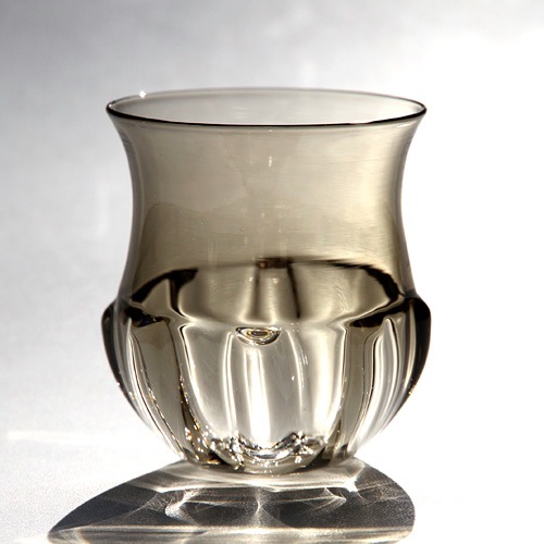 河上智美 レトロワイングラス　グレー