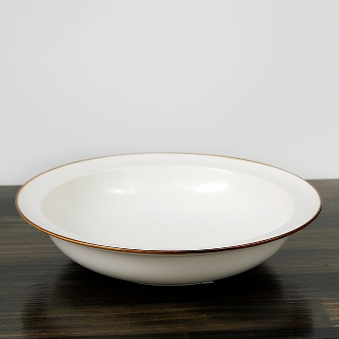 有田焼JICON磁今浅リムスープ皿 大　渕錆大治将典デザインφ201×h47