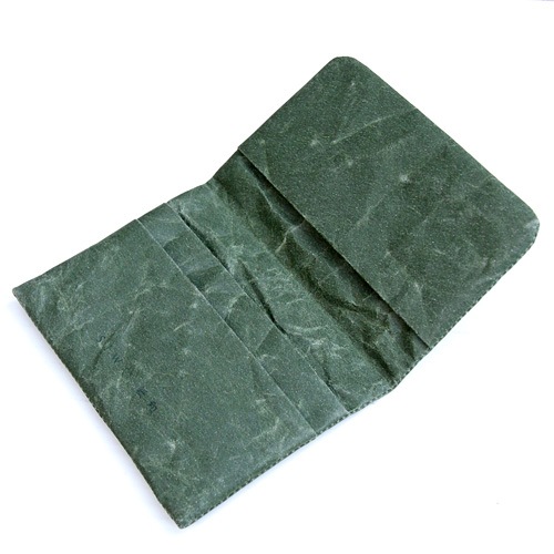 SIWA 紙和 名刺ケース ダークグリーン