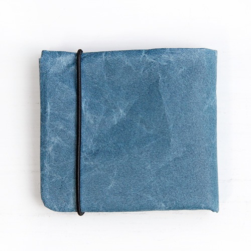 SIWA 紙和　２つ折り財布　ブルー