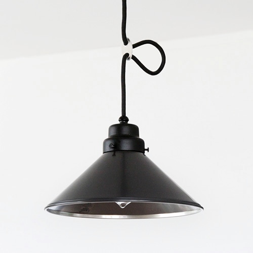 GLF x surou 後藤照明バイスロウ アルミP5セードペンダント墨黒ロマン