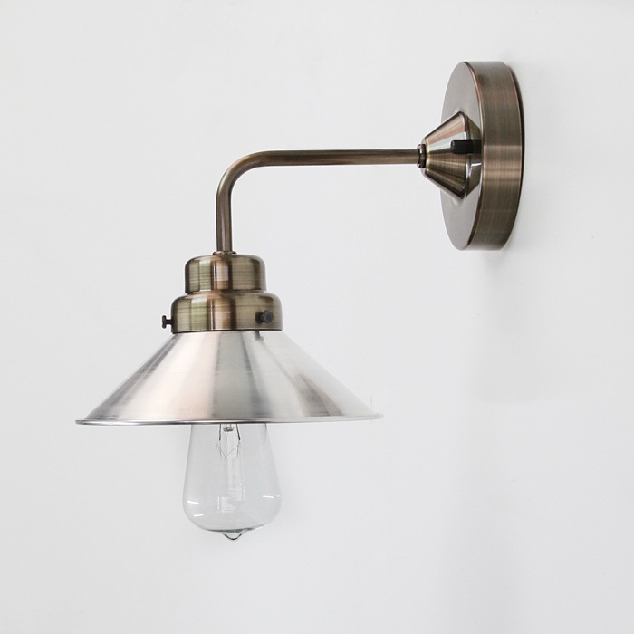 後藤照明 アルミP5SブラケットBR アンティークランプ球60W