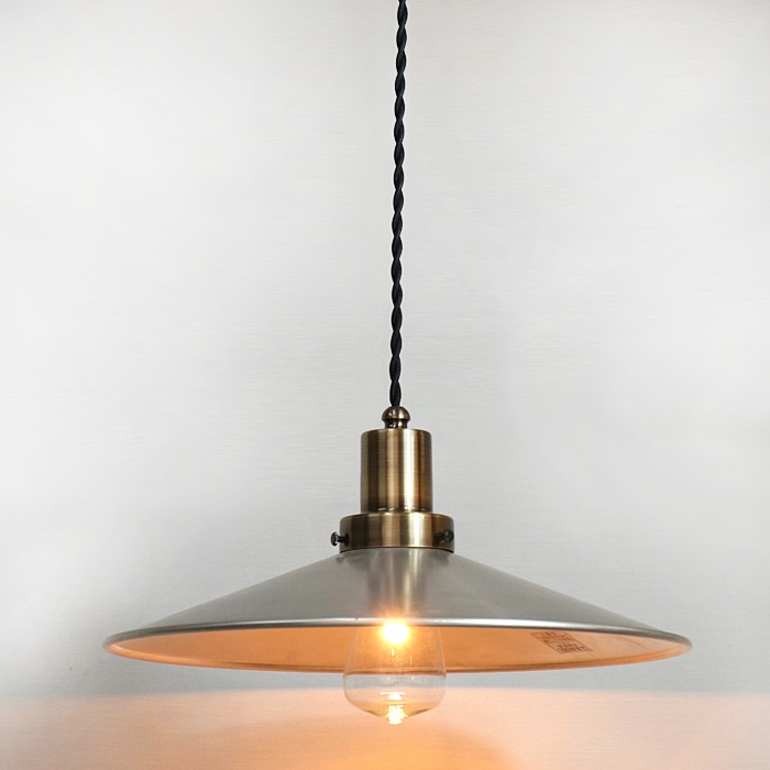 後藤照明<br />ネジリコードアルミP1L型CP型アンティークランプ球60W 85 ローカンBR <br />