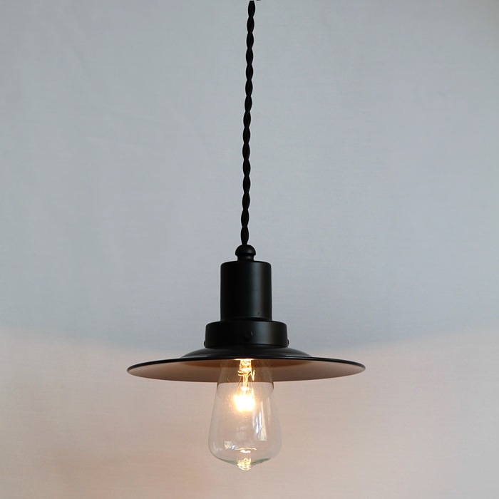 GLF x surou 後藤照明バイスロウ<br />ネジリコードアルミP1KUROCP型アンティークランプ球60W 55<br />