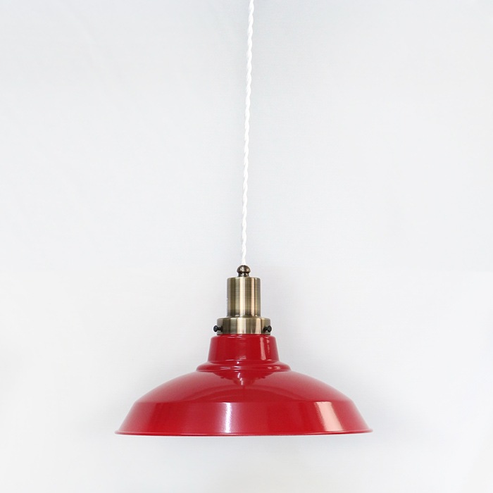 GLF x surou 後藤照明バイスロウ<br />ネジリコードアルミ配照CP型　85cmコード　ダークレッド　付属球無し<br />