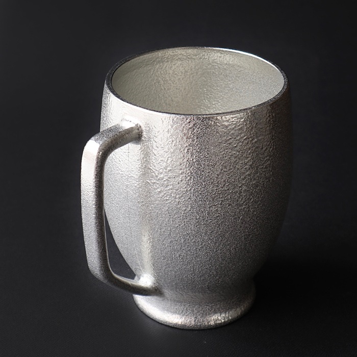 能作<br>錫のビアマグ<br />約600cc